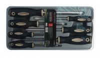 Набор отверток магнитных "Profi" S2, 7пр. (PH:1x80,2х100,3х150мм; SL:4x100, 5.5х125, 6.5х150, 8х175мм)в лотке ROCKFORCE /1
