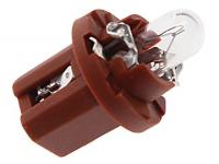 Автолампа BAX1.2W с серым патроном (BX8.5d) 24V OSRAM /10/50