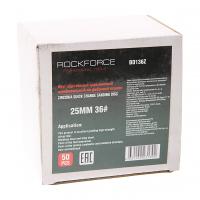 Круг RF-BD136Z абразивный шлифовальный 25мм (№36,синий)(к-т 50шт) ROCKFORCE /1/10