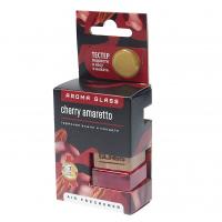 Ароматизатор воздуха FTE-AG-11 AROMA GLASS (cherry amaretto) подвесной в стеклянном флаконе FOUETTE /1/30