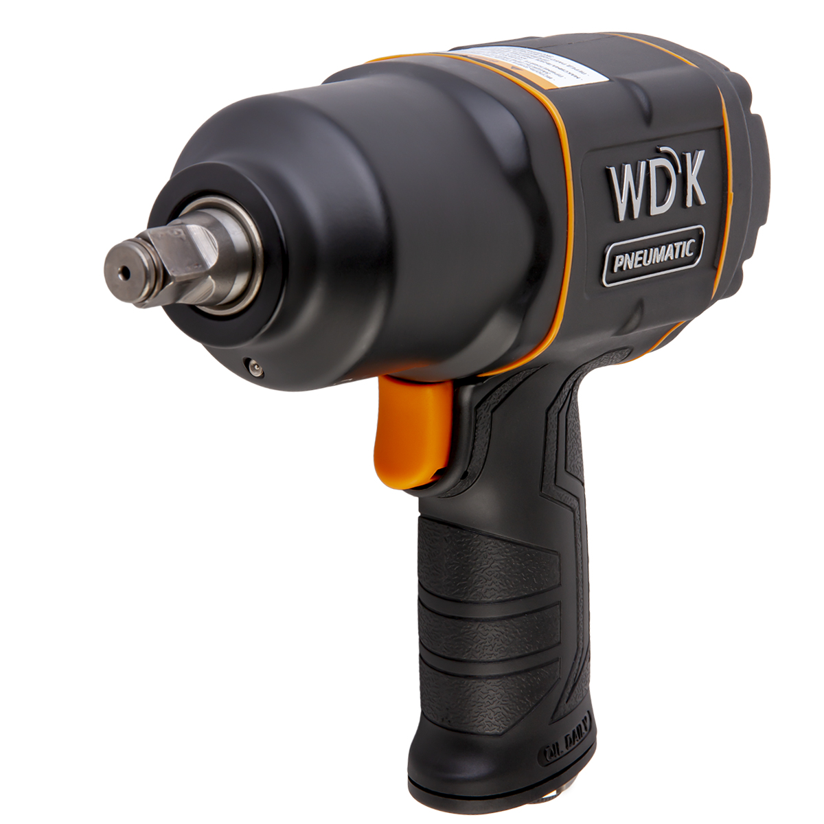 WDK-20440 Гайковерт пневматический ударный с композитным корпусом, привод 1/2", 1360 Нм