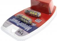 Автолампа T10W (W2,1x9,5d) 13 SMD 5050 WHITE блистер с тестером (2 шт) 6000K 260лм   12V MEGAPOWER /1 /25