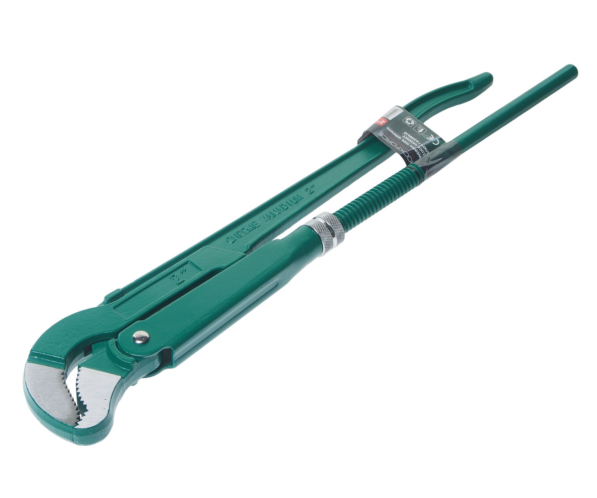 Ключ газовый RF-684C22 2" 45° (захват S-образный:100мм) ROCKFORCE /1