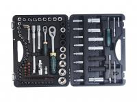Набор торцевых головок и вставок RF-4941-5-PREMIUM: 1/2" & 1/4"DR 6-гранных 94пр.+ 6пр. ROCKFORCE /1/3