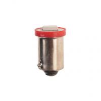 Автолампа T4W (BA9s) 1 SMD 5050 RED 8лм 12V MEGAPOWER /10 /100 OLD
