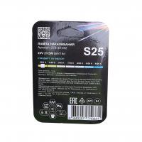 Автолампа P21/5W (BAY15d) STANDART (блистер, 2шт) 24V MEGAPOWER /1/10