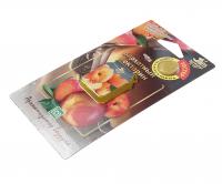 Ароматизатор воздуха FTE-J-3 JAM PERFUME (бархатный нектарин) подвесной, мембранный 7гр FOUETTE /1/40