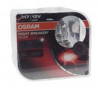 Автолампа H7 (55) PX26d+100% NIGHT BREAKER SILVER (евробокс, 2шт) 12V OSRAM /1/10