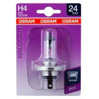 Автолампа H4 (75/70) P43t-38 блистер 24V OSRAM /1/10