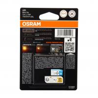 Автолампа PY21W (BAU15s) LED (блистер, 2шт) YELLOW 12V OSRAM /10