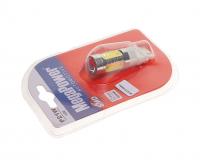 Автолампа P27/7W  (W2.5*16q)  5 SMD MEGA WHITE блистер 360лм 6000K 12V MEGAPOWER /1/50