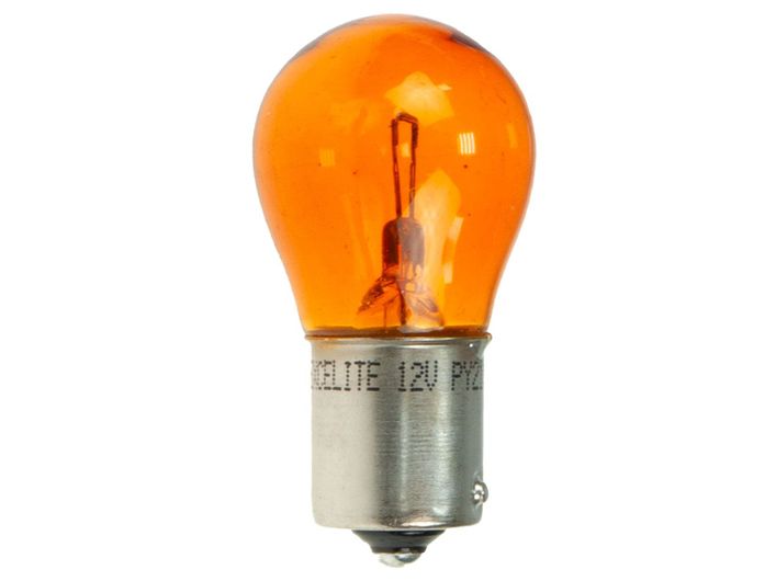 Автолампа PY21W (BAU15s) STANDART YELLOW 12V EXCELITE /10/200 NEW