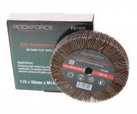 Круг лепестковый RF-FD180F зачистной 115х20мм M14 (Grit 80) ROCKFORCE /1/50