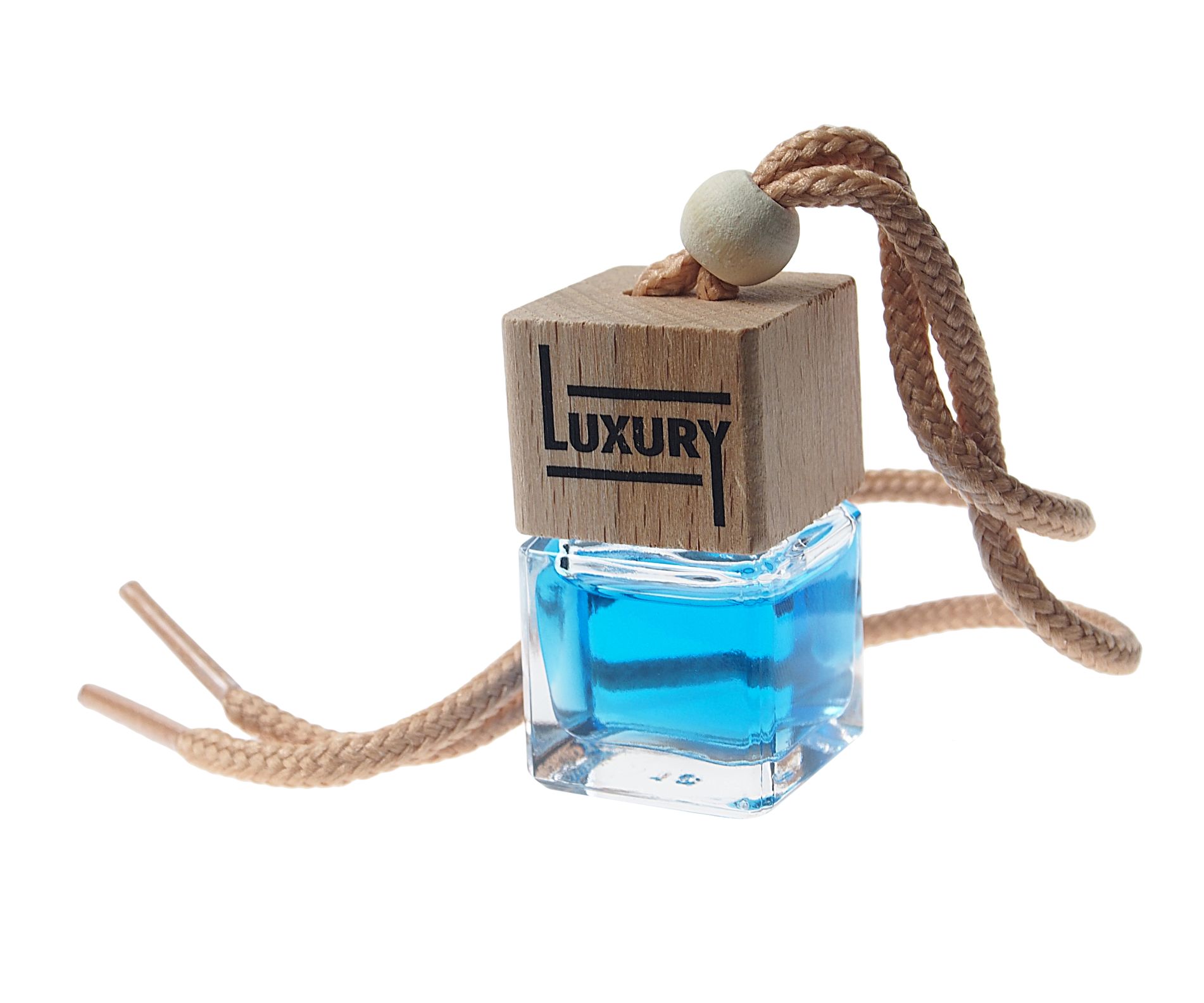 Ароматизатор воздуха FTE-LAE-03 LUXURY AROMA ELITE PERFUME (по мотивам  Christian Dior-Dior Homme Sport) подвесной, с деревянной крышкой FOUETTE /1/30