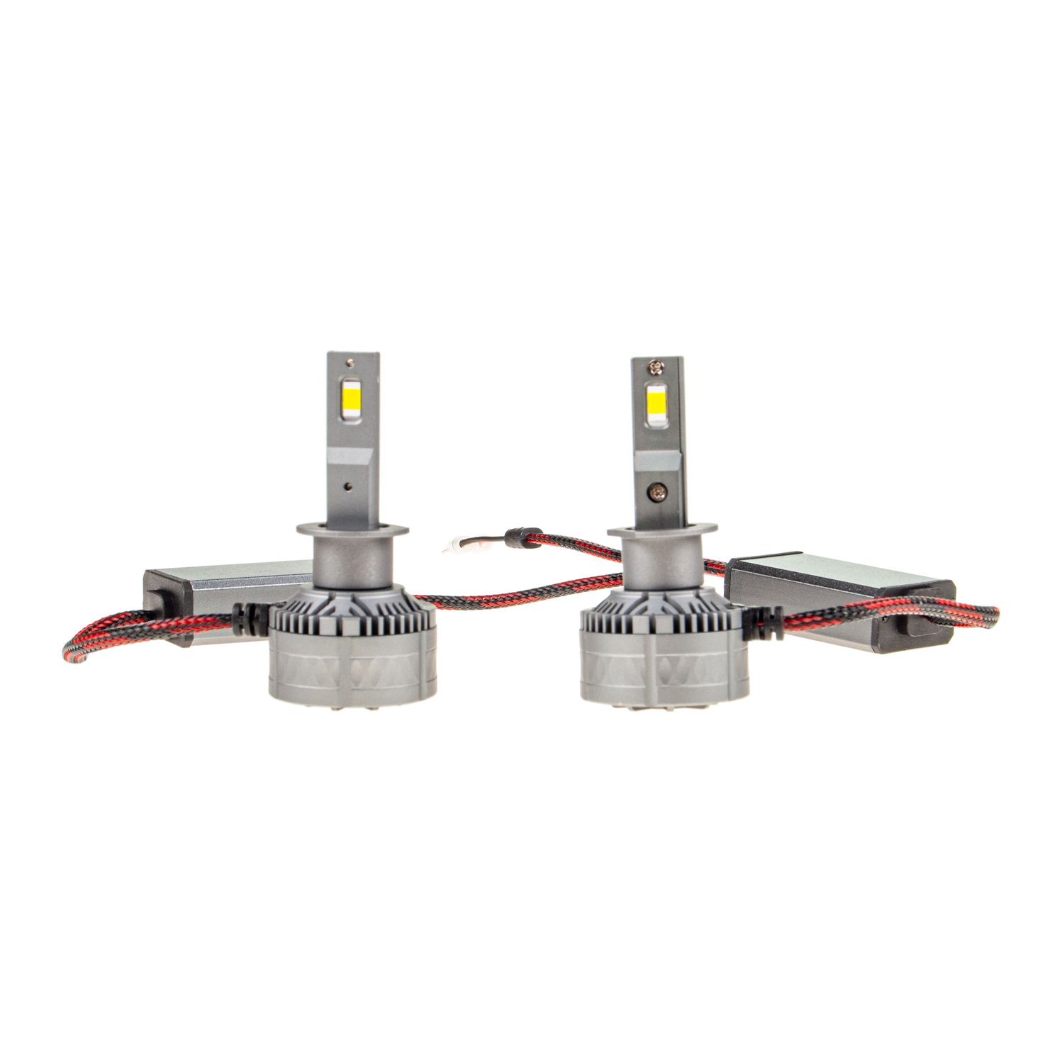 Автолампа H1 S6 LED Chip 3570 48W 3800lm 6000K с кулером (2шт) 12-24V / 1/50