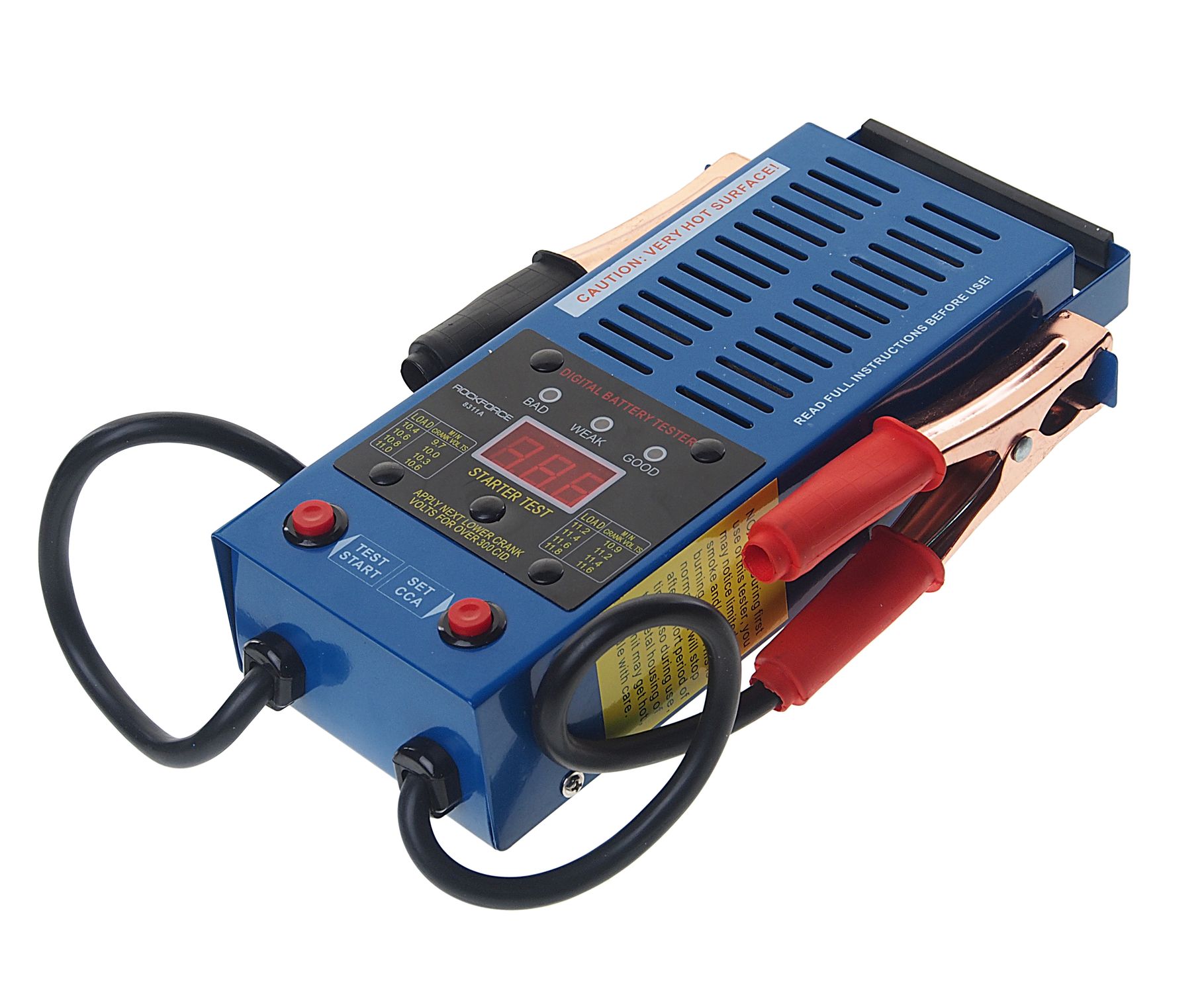 Тестер RF-8311A аккумуляторных батарей цифровой (12V, 125А) ROCKFORCE /1