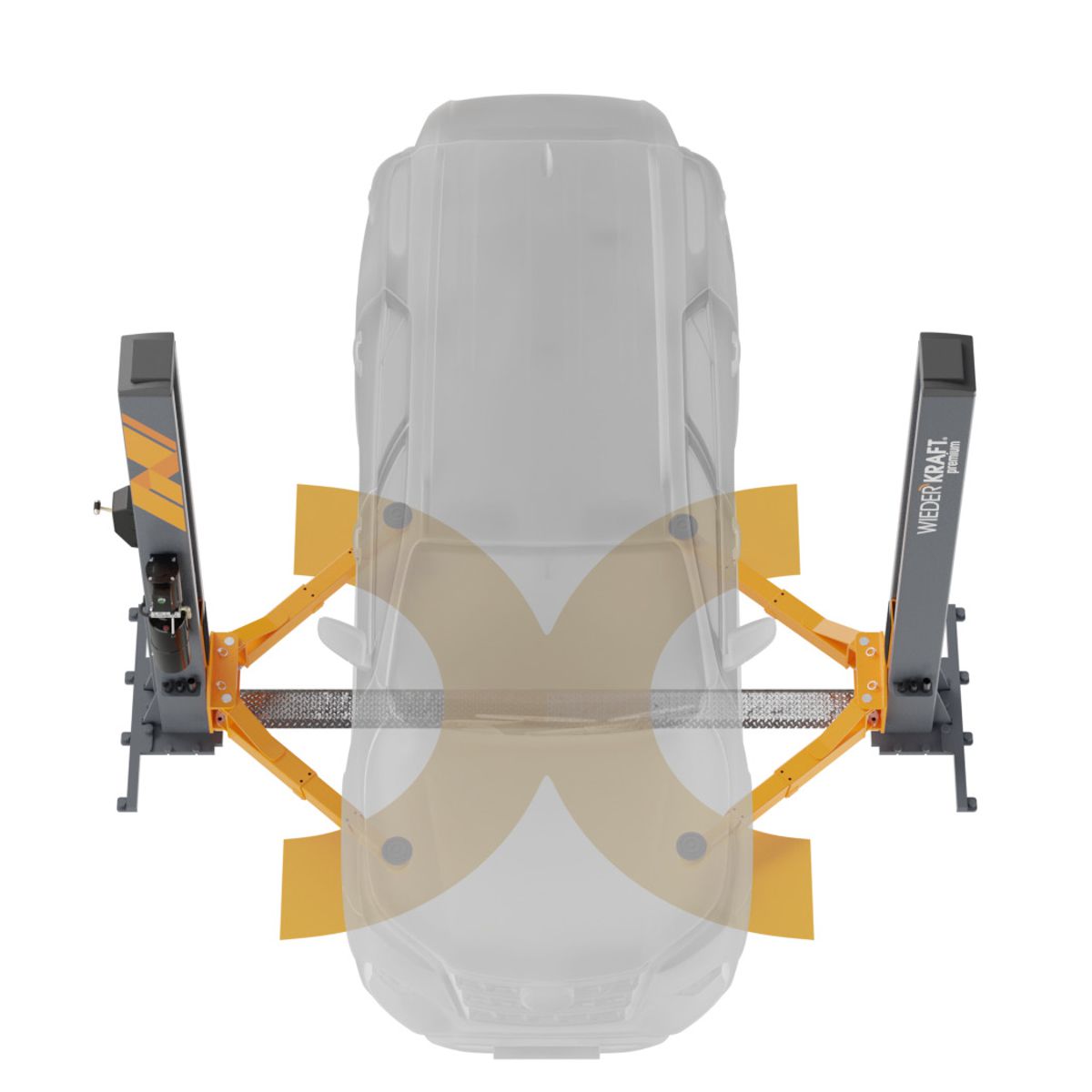 WDK-524N Подъемник двухстоечный с нижней синхронизацией 5 тонн, одност. разбл., 380В
