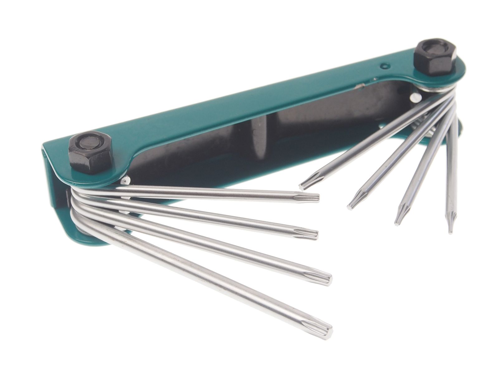 Набор ключей RF-5087F TORX складной 8пр.(Т5-Т10, Т15, Т20) ROCKFORCE /1