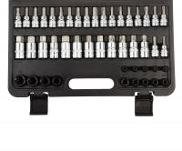 Набор торцевых головок-бит 1/2"&1/4"&3/8" 107пр., в кейсе LG-S1007 LIGE /1 NEW