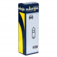 Автолампа T10W (BA9s) HALOGEN 12V NARVA /10/200 HIT
