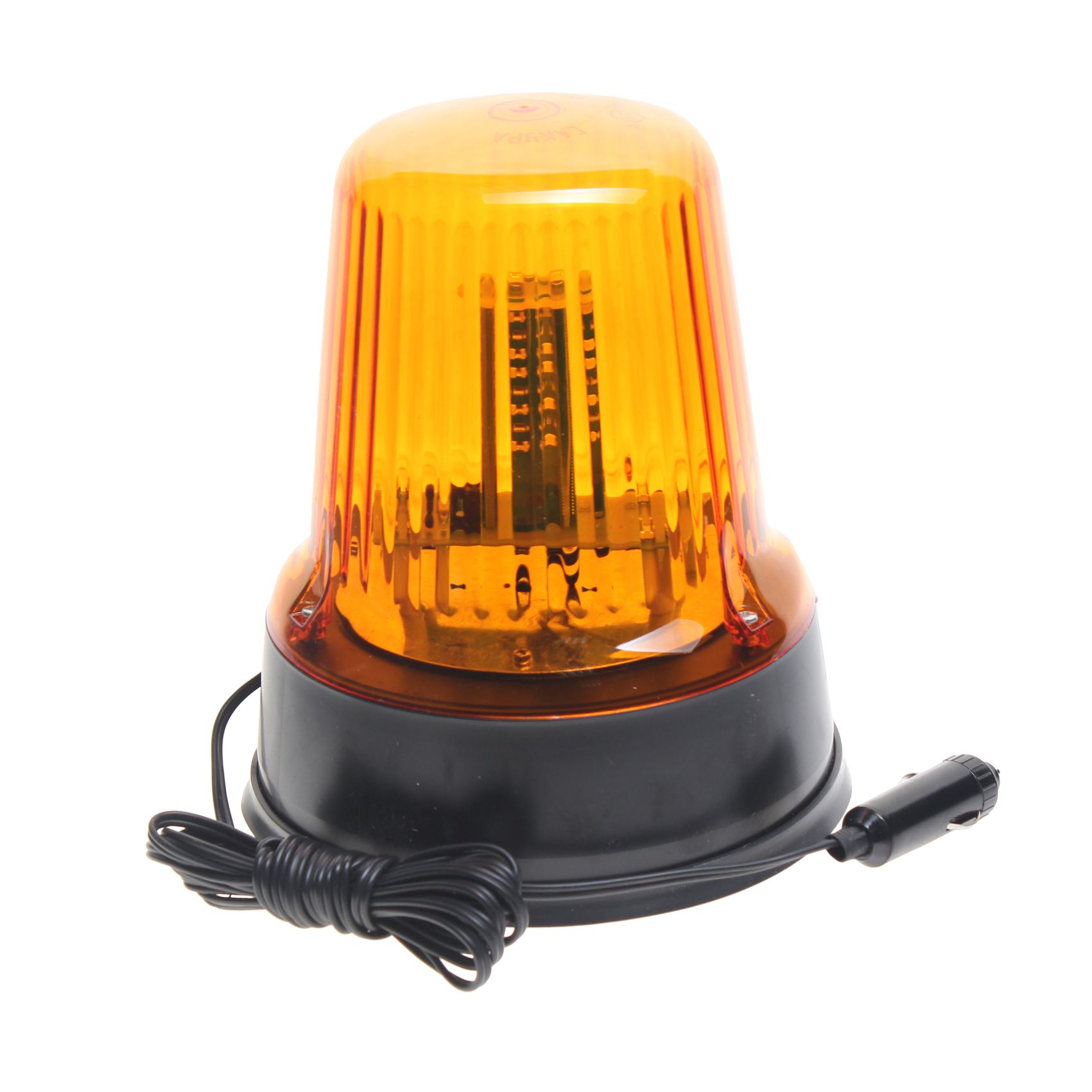 Маячок проблесковый МИМ 05 30LED 12/24V импульсный на магните желтый САКУРА /1/10