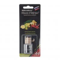 Ароматизатор воздуха HMF-25 MAXI FRESH (лайм и чили) жидкостный подвесной, деревянная крышка 5мл /1/64