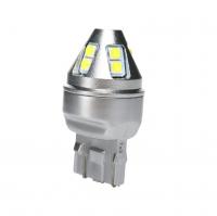 Автолампа W21/5W (W3*16q) LED 10 SMD 3030 WHITE безполярный (ГРАНТА) WHITE 12V MISTAR /10