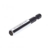 Держатель вставок RF-81260: 1/4"(Hex) х 1/4"(Inhex) магнитный 60мм ROCKFORCE /1/50