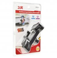 Держатель телефона 3R-1046 BLACK 57-80мм на панель приборов 3R /1/60