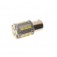 Автолампа P21W (BA15s) 24 SMD 5050 WHITE 480лм  24V MEGAPOWER /10 /100