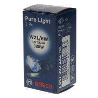 Автолампа W21/5W (W3*16q) PURE LIGHT 12V BOSCH /1/10