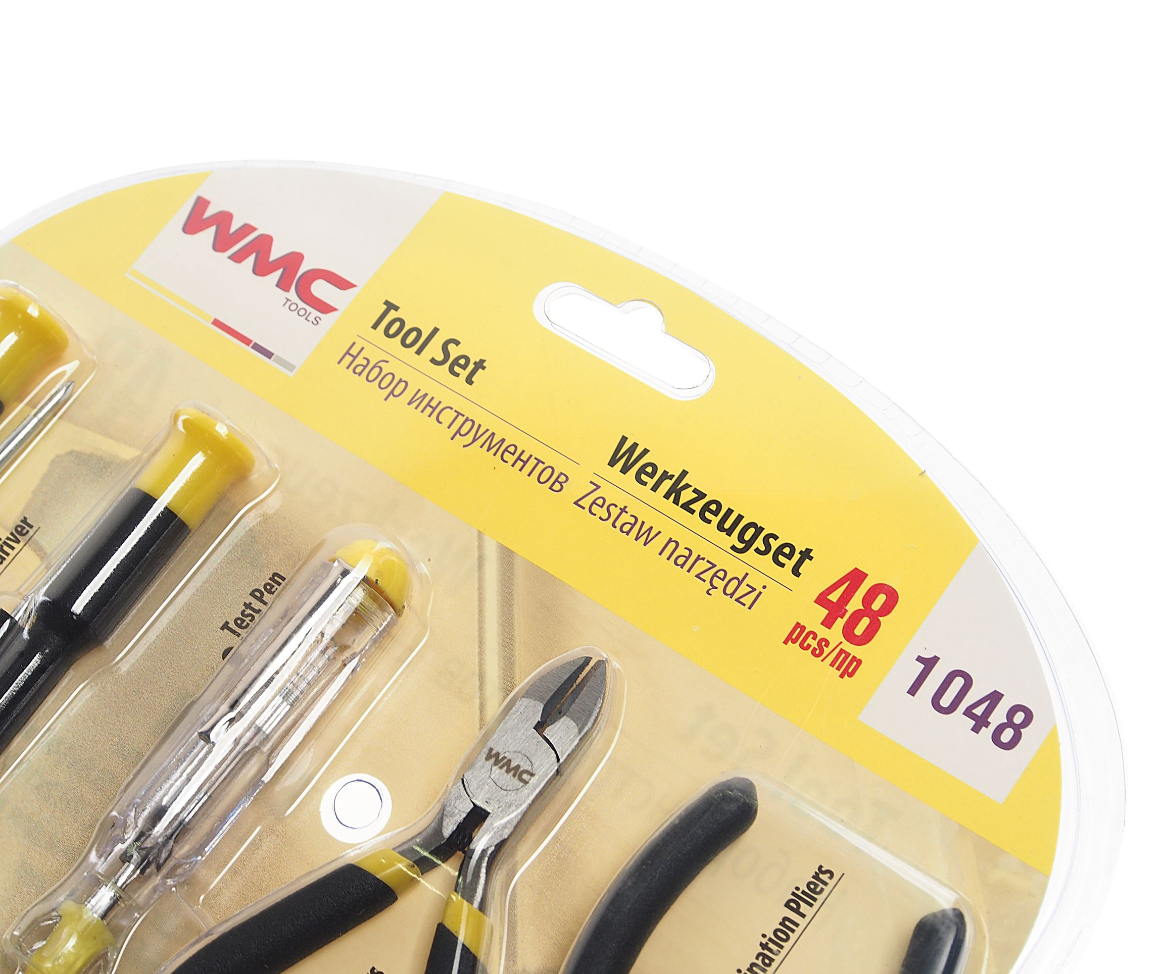 Набор инструмента WMC-1048: 48пр. в блистере WMC TOOLS /1/6