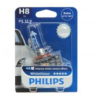 Автолампа H8 (35) PGJ19-1 WhiteVision 3700K (блистер) 12V PHILIPS /1/10 OLD