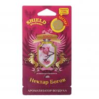 Ароматизатор воздуха FTE-S-5 SHIELD PERFUME (нектар богов) подвесной, мембранный 7гр FOUETTE /1/40