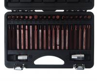 Набор вставок RF-4401D: 1/2"&1/4"&3/8"DR TORX 40пр. с держателями  PREMIUM ROCKFORCE /1/2