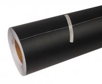 Пленка виниловая черная структурная (Low viscosity wiredrawing blac) (рулон 1,52х30м) 130мк. /1