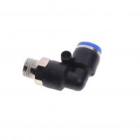 Фитинг  RF-SPL06-01 угловой для пластиковых трубок 6мм с наружной резьбой 1/8" ROCKFORCE /1