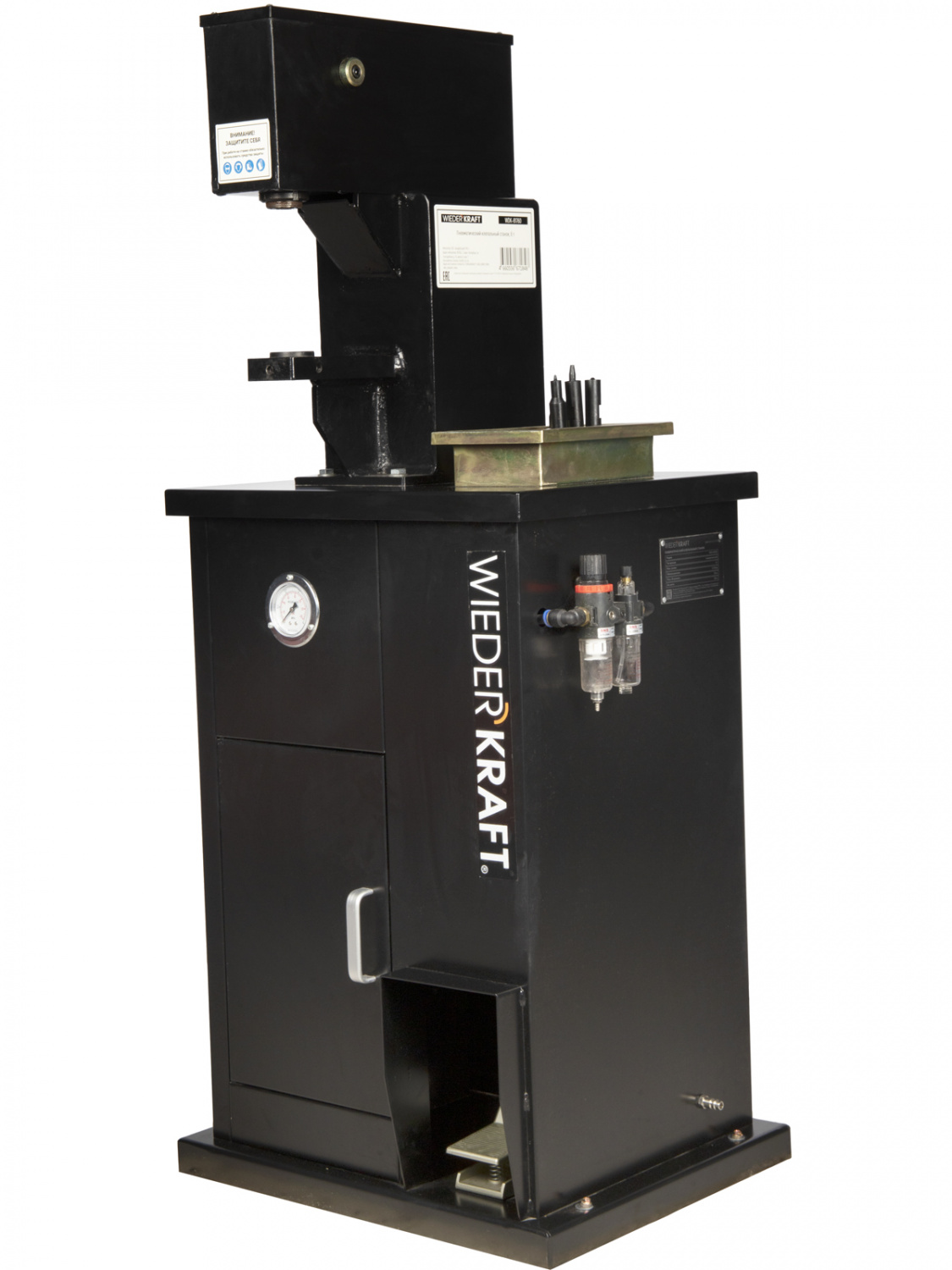 WDK-81760 Клепальный станок для тормозных колодок пневматический, 6 т