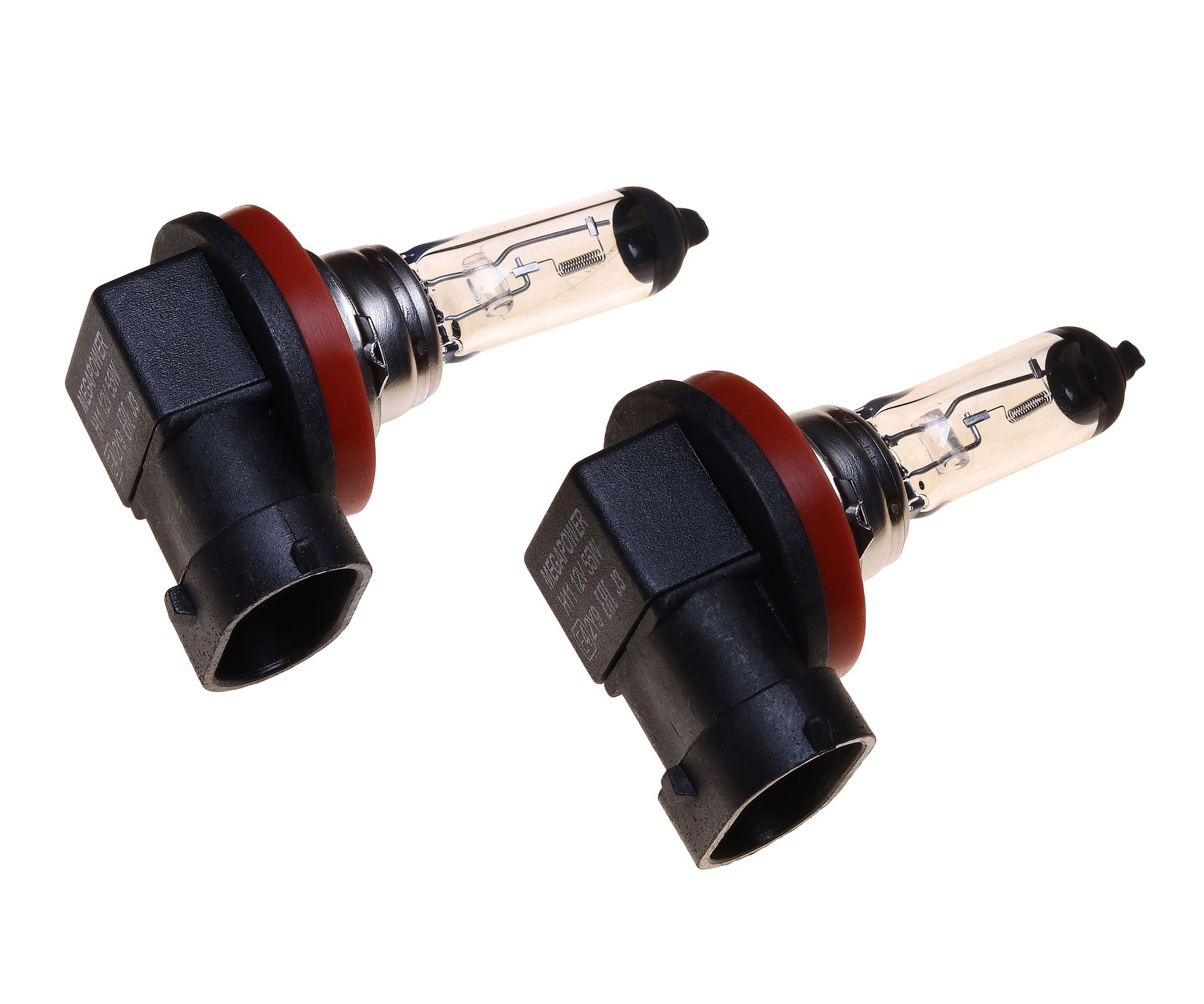 Автолампа H11 (55) PGJ19-2 STANDART (бокс, 2шт) 12V MEGAPOWER /1/10