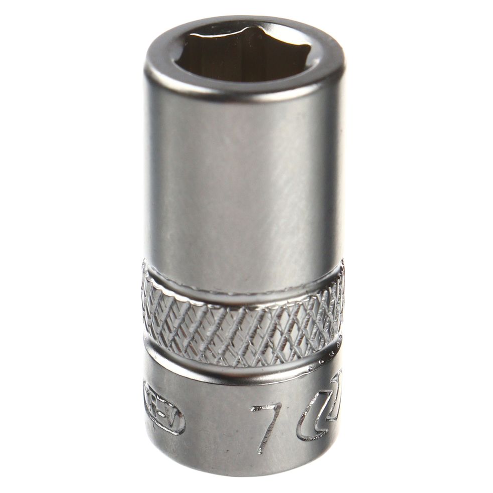 Головка торцевая  7мм 1/4" 6-гранная L-25мм LG-22107 LIGE /1/1000 NEW