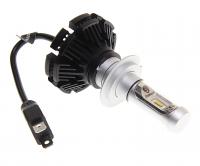 Автолампа H7 BRIGHT WHITE 6 SMD 6500K со встроенным блоком (2шт) 12-24V 5000лм MEGAPOWER /1/10