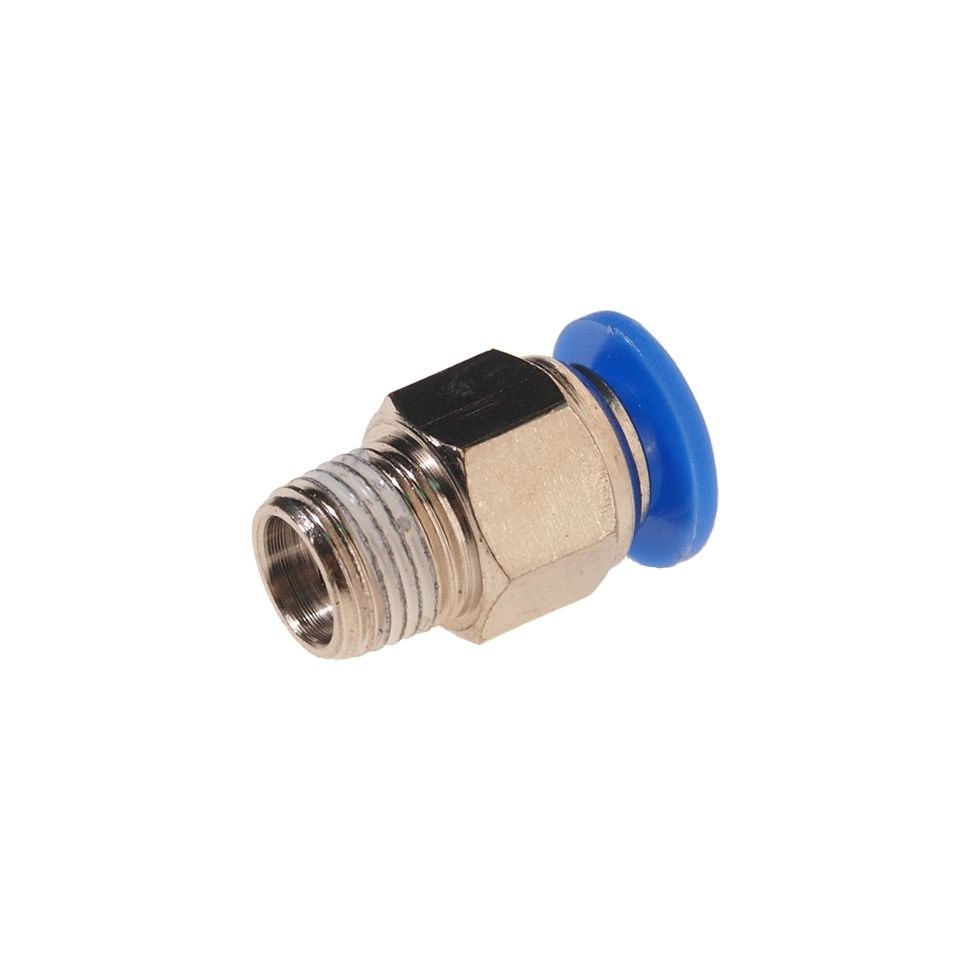 Фитинг  RF-SPC06-01 для пластиковых трубок 6мм с наружной резьбой 1/8" ROCKFORCE /1