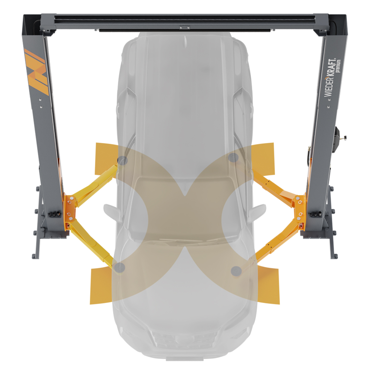 WDK-534 Подъемник двухстоечный, верхняя синхронизация, г/п 5 т, 380В