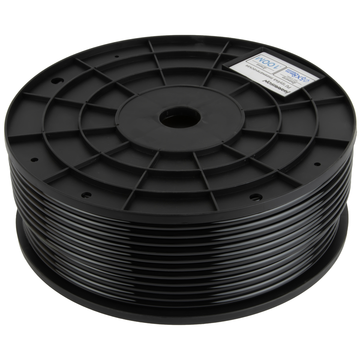 HUS0508-BK Трубка черная Harrison PU 5х8 мм, длина 100 м