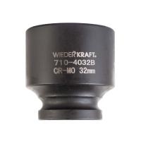 WDK-710-4032 Головка торцевая ударная 1/2", 6 граней, 32 мм