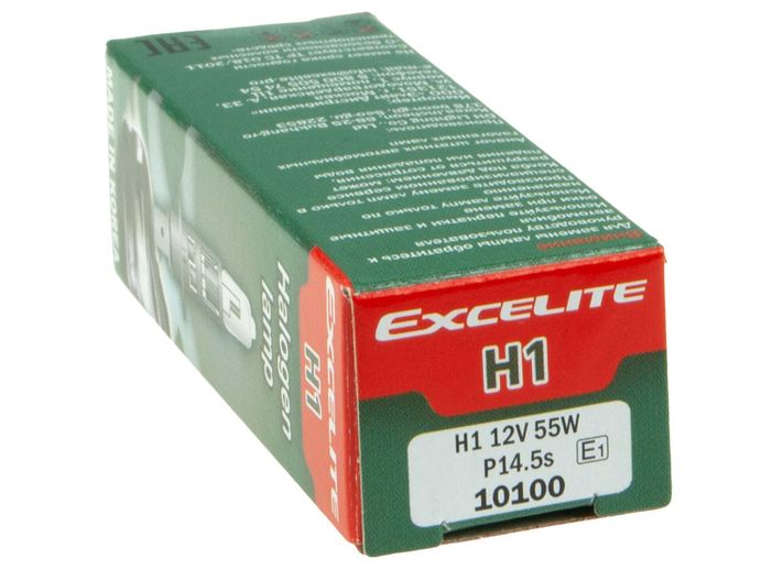 Автолампа H1 (55) P14.5s STANDART 12V EXCELITE /1/10/100 NEW