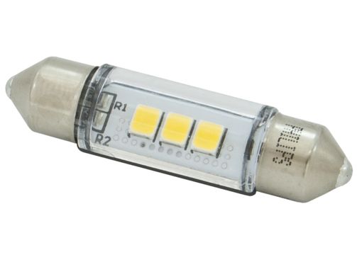 Автолампа C5W (SV8.5/8) LED 38мм WHITE Ultinon Pro6000 4000K 100Лм 12V PHILIPS /1/10