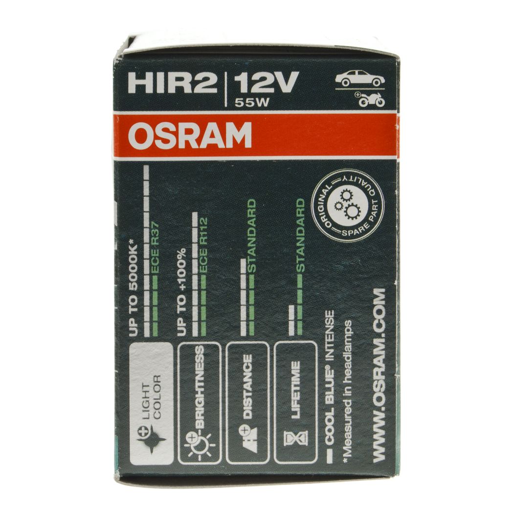 Автолампа HIR2 (55) PX22d+100% COOL BLUE INTENSE (NextGen) 5000K 12V OSRAM /1/10/