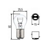 Автолампа P21/5W (BAY15d) 12V OSRAM /10/50/200 HIT