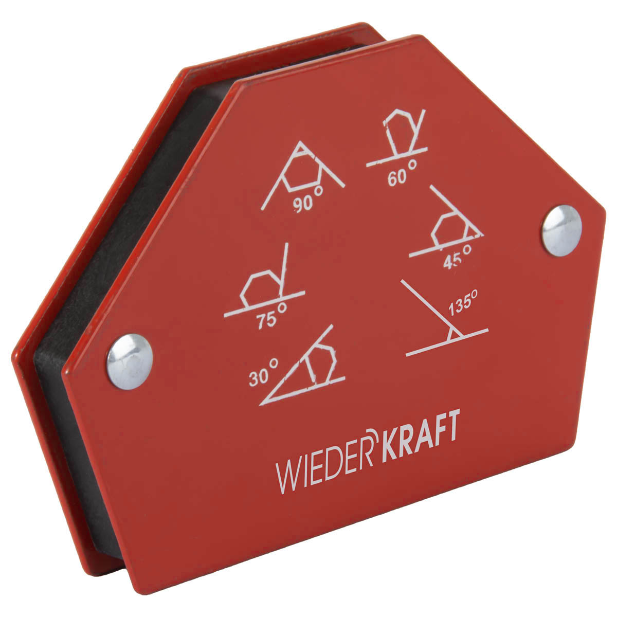 WDK-65025 Сварочный магнит, углы 30°, 45°, 60°, 75°, 90°, 135°, усилие 25 Lbs